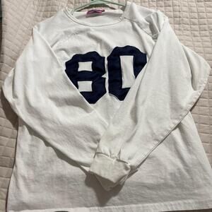 White edikted long sleeve shirt